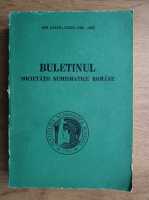Buletinul Societatii Numismatice Romane, anii LXXVII-LZZIX, nr. 131-133, 1983-1985