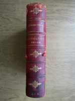 Edmund Gosse - Litterature anglaise (1900)