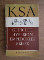 Friedrich Holderlin - Gedichte hyperion empedokles briefe