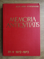 Memoria antiquitatis (volumele 4-5, 1972-1973)