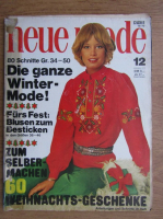 Neue mode, nr 12, decembrie 1972