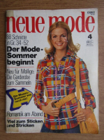 Neue mode, nr 4. aprilie 1972