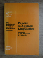 Papers in applied Linguistics (volumul 2 )