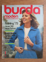 Revista Burda moden, Nr. 1, ianuarie 1973