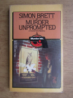 Simon Brett - Murder unprompted