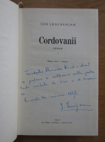 Ion Lancranjan - Cordovanii (volumul 1, cu autograful autorului)