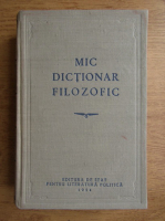M. Rozental, P. Iudin - Mic dictionar filozofic