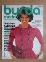 Revista Burda, nr. 8, august 1975