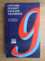 A. J. Thomson - Oxford pocket english grammar
