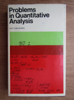 A. Musakin - Problems in quantitative analysis