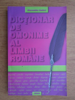 Alexandru Andrei - Dictionar de omonime al limbii romane