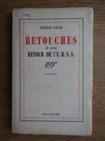Andre Gide - Retouches a mon retour de l'U.R.S.S (1937)