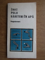 Inot popo sarituri in apa, regulament