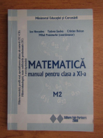 Ion Necsuleu - Matematica, manual pentru clasa a XI-a