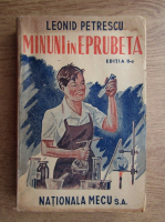 Anticariat: Leonid Petrescu - Minuni in eprubeta (1947)
