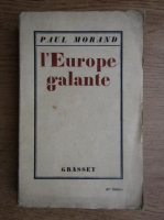 Paul Morand - L'Europe galante (1925)