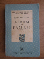 Lucia Demetrius - Album de familie (1945)