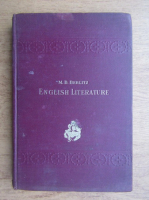 M. D. Berlitz - English literature with extracts and exercises (1911)
