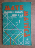 Maria Batinetu Giurgiu - Mate, culegere de probleme clasa a IX-a (volumul 2)