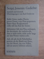 Sergej Jessenin - Gedichte