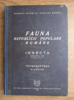 W. K. Knechtel - Fauna Republicii Populare Romane, insecta (volumul 8, fascicula 1)