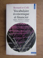 Yves Bernard - Vocabulaire economique et financier