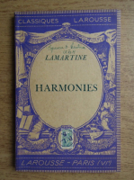 Anticariat: Alphonse de Lamartine - Harmonies (1934)