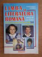 Constanta Barboi - Limba si literatura romana. Antologie de teste literare