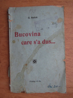 G. Rotica - Bucovina care s-a dus (1943)