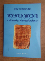 Anticariat: Ion Tobosaru - Testament