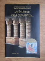 La inceput era cuvantul...