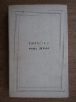 Anticariat: Mihai Eminescu - Proza literara