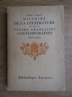 Daniel Mornet - Histoire de la litterature et de la pensee francaises contemporaines (1927)