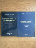 Adolph Von Lippe - Simptome cheie ale materiei medicale (2 volume)