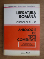Constanta Barboi - Literatura romana, clasa a XI-a