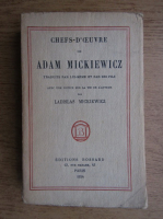 Ladislas Mickiewicz - Chefs D'Oeuvre de Adam Mickiewicz (1924)