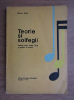 Mircea Vlada - Teorie si solfegii, manual pentru clasa a V-a a scolilor de muzica