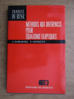 A. Samarski - methodes aux differences pour equations elliptiques