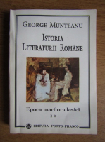 George Munteanu - Istoria literaturii romane (volumul 2)