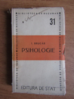 Anticariat: Iosif Brucar - Psihologie (1947)