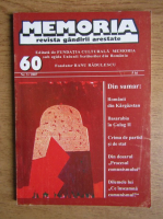 Anticariat: Memoria. Revista gandirii arestate (nr. 60)