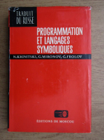 N. Krinitski - Programmation et langages symboliques