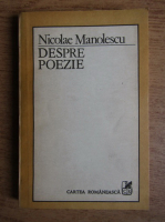 Nicolae Manolescu - Despre poezie