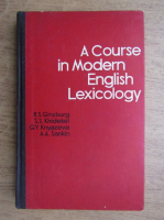 R. S. Ginzburg - A course in modern english lexicology