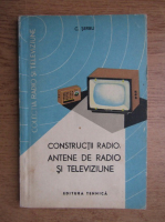 Constantin Serban - Constructii radio, Antene de radio si televiziune