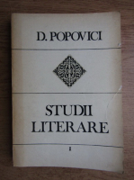 Anticariat: D. Popovici - Studii literare (volumul 1)