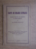 Edmond Barciovschi - Carte de religie catolica (1941)