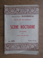 Nicolae Nicandrov - Scene nocturne (1920)