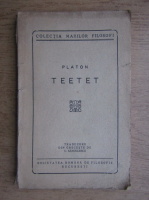 Platon - Teetet (circa 1941)