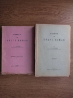 S. G. Longinescu - Elemente de drept roman (2 volume, 1927)
